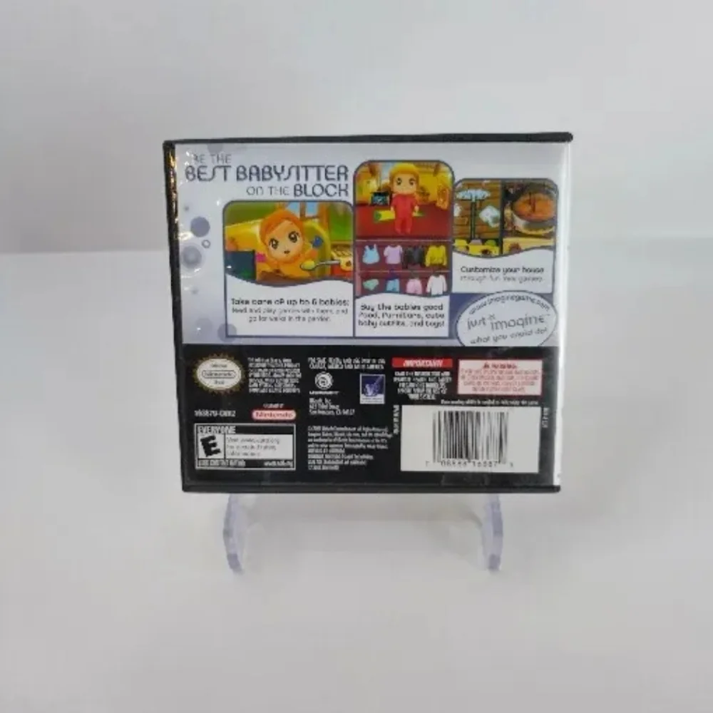 Imagine Babyz Nintendo DS Babysitting Babies Video Game Ubisoft Parent Baby Sit